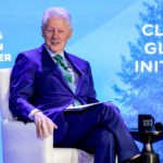 
              Former President Bill Clinton speaks at the Clinton Global Initiative, Monday, Sept. 19, 2022, in New York. (AP Photo/Julia Nikhinson)
            
