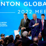 
              Former President Bill Clinton speaks to supporters at the Clinton Global Initiative, Monday, Sept. 19, 2022, in New York. (AP Photo/Julia Nikhinson)
            