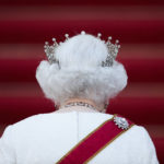 
              FILE - In this June 24, 2015 file photo Britain's Queen Elizabeth II arrives for an official state dinner, in front of Germany's President Joachim Gauck's residence Bellevue Palace in Berlin.  Queen Elizabeth II, Britain’s longest-reigning monarch and a rock of stability across much of a turbulent century, has died. She was 96. Buckingham Palace made the announcement in a statement on Thursday Sept. 8, 2022. (AP Photo/Markus Schreiber, File)
            