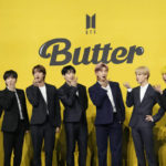 
              FILE- Members of South Korean K-pop band BTS, V, SUGA, JIN, Jung Kook, RM, Jimin, and j-hope from left to right, pose for photographers ahead of a press conference to introduce their new single "Butter" in Seoul, South Korea, May 21, 2021. The members of K-pop band BTS will serve their mandatory military duties under South Korean law, their management company said Monday, Oct. 17, 2022, effectively ending a debate on exempting them because of their artistic accomplishments. (AP Photo/Lee Jin-man, File)
            