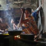 
              A woman sits by the fireplace at meal time in a shanty in Colombo, Sri Lanka, Wednesday, Oct. 5, 2022. International creditors should provide debt relief to Sri Lanka to alleviate suffering as its people endure hunger, worsening poverty and shortages of basic supplies, Amnesty International said in a statement Wednesday. (AP Photo/Eranga Jayawardena)
            