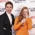 
              Eddie Redmayne, left, and Jessica Chastain pose for photographers upon arrival for the premiere of the film 'The Good Nurse' during the 2022 London Film Festival in London, Monday, Oct. 10, 2022. (Photo by Vianney Le Caer/Invision/AP)
            