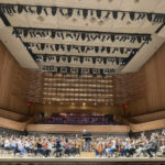 Music director Jaap van Zweden conducts the New York Philharmonic's first rehearsal of the 2022-23 season at David Geffen Hall at Lincoln Center for the Performing Arts, on Sept. 19, 2022. Geffen Hall opens Oct. 8 following a $550 million renovation with the orchestra's first concert there since March 10, 2020, the final performance before the pandemic shutdown. (AP Photo/Ronald Blum)