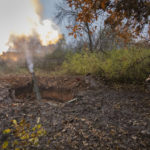 
              A Ukrainian soldier fires a mortar in the front line near Bakhmut the site of the heaviest battle against the Russian troops in the Donetsk region, Ukraine, Thursday, Oct. 27, 2022. (AP Photo/Efrem Lukatsky)
            