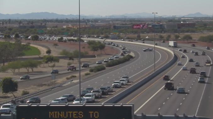 (Arizona Department of Transportation Traffic Camera)...