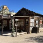 As a hub for sweet treats, McLintock Mercantile plays a key role in nightly festivities during the holiday season at Old Tucson. Photo taken Oct. 21, 2022. (Photo by Paloma Garcia/Cronkite News)