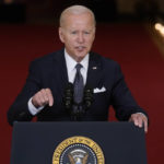 
              FILE - President Joe Biden speaks about the latest round of mass shootings, from the East Room of the White House in Washington, Thursday, June 2, 2022. President Joe Biden and the Democrats have become increasingly emboldened in pushing for stronger gun control. The Democratic-led House passed legislation in July to revive a 1990s-era ban on certain semi-automatic guns, with Biden’s vocal support. And the president pushed the weapons ban nearly everywhere that he campaigned this year. (AP Photo/Evan Vucci, File)
            