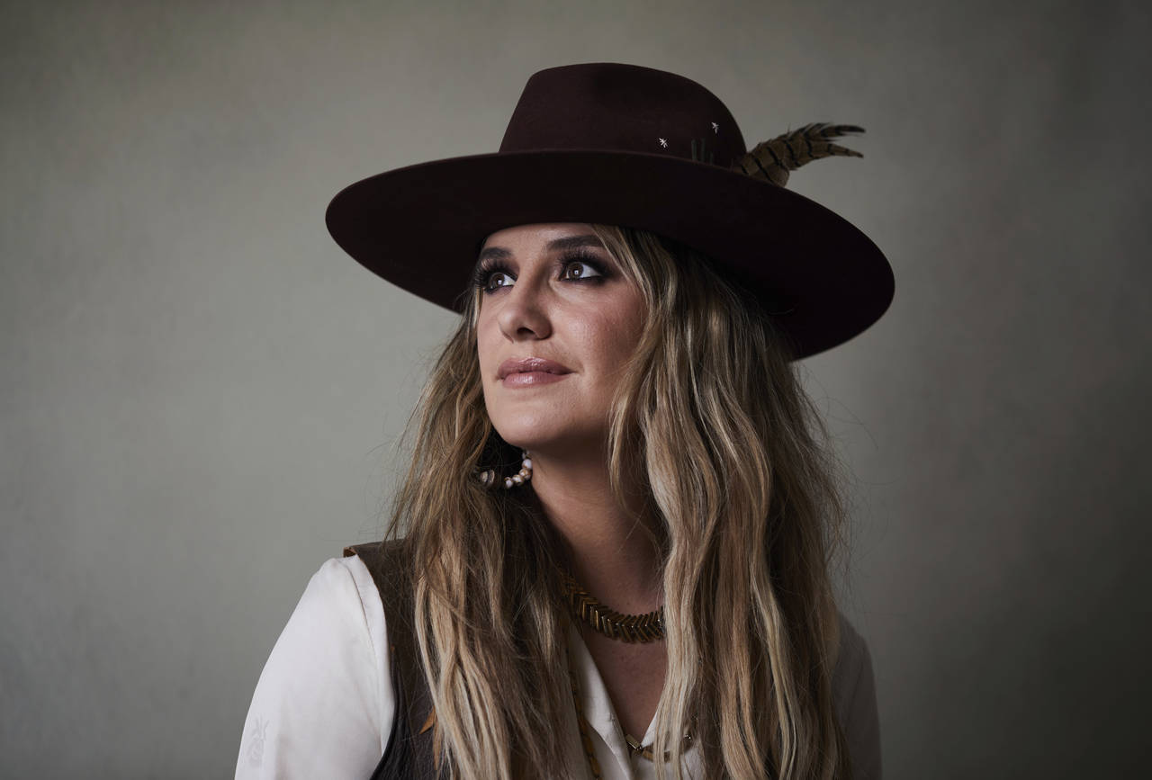 Country singer-songwriter Lainey Wilson poses for a portrait on Nov. 2, 2022, in New York to promot...