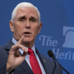 
              FILE - Former Vice President Mike Pence speaks at the Heritage Foundation, a conservative think tank, in Washington, Oct. 19, 2022. (AP Photo/J. Scott Applewhite, File)
            