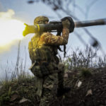 
              A Ukrainian soldier fires an anti-tank missile at an undisclosed location in the Donetsk region, Ukraine, Thursday, Nov. 17, 2022. (AP Photo/Roman Chop)
            