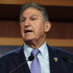 
              FILE - U.S. Sen. Joe Manchin, D-W.Va., speaks during a news conference on Sept. 20, 2022, at the Capitol in Washington. U.S. Rep. Alex Mooney, R-W.Va., did not wait long to announce a run for Senate in 2024. Just a week after breezing to reelection for a fifth term in Congress, the Republican backed by former President Donald Trump said Tuesday, Nov. 15, that he is entering the race for the seat held by the only Democrat left standing in statewide office in West Virginia: Manchin. (AP Photo/Mariam Zuhaib, File)
            