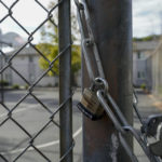 
              A padlock and chain restricts access to a basketball court at Delta Pines apartment complex, Friday, Nov. 4, 2022, in Antioch, Calif. Kim Carlson, who lives in the complex, says the court, swimming pool and recreational room are off-limits to tenants. Despite a landmark renter protection law approved by California legislators in 2019, tenants across the country’s most populous state are taking to ballot boxes and city councils to demand even more safeguards. They want to crack down on tenant harassment, shoddy living conditions and unresponsive landlords that are usually faceless corporations. (AP Photo/Godofredo A. Vásquez)
            