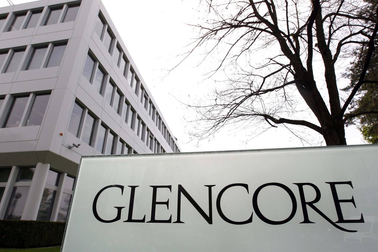 FILE - The headquarters of Anglo-Swiss commodities firm Glencore in Baar, Switzerland on April 14, ...