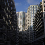 
              Sunlight falls on a newly built apartment block in Warsaw, Poland, Tuesday, Dec. 13, 2022. At 17.5%, inflation marks a setback for Poland, a country that has witnessed dramatic economic transformation since communism fell but which still has not caught up with the West. (AP Photo/Michal Dyjuk)
            