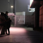 
              Russian migrant family members stand by the border with the U.S. Tuesday, Dec. 20, 2022, in Tijuana, Mexico. The U.S. government made its plea in a filing a day after Chief Justice John Roberts issued a temporary order to keep the pandemic-era limits on migrants in place. (AP Photo/Marcio Jose Sanchez)
            