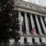 The New York Stock Exchange, Wednesday, Dec. 14, 2022, in New York. The Federal Reserve raised interest rates by half a point on Wednesday. (AP Photo/Julia Nikhinson)