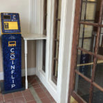 
              A CoinFlip cryptocurrency ATM is seen Monday, Nov. 28, 2022, inside the entrance to the Cheyenne, Wyo., headquarters of Tacen, a cryptocurrency exchange planned to launch in 2023. Wyoming has sought with several new laws to attract crypto-related businesses to the state and plans to keep doing so despite the industry's recent troubles. (AP Photo/Mead Gruver)
            