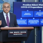 
              White House COVID-19 Response Coordinator Ashish Jha speaks during the daily briefing at the White House in Washington, Thursday, Dec. 15, 2022. (AP Photo/Susan Walsh)
            