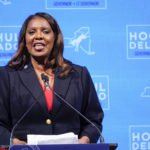 
              FILE - New York Attorney General Letitia James speaks to supporters during the election night party for Gov. Kathy Hochul, Nov. 8, 2022, in New York. Democrats in Congress have released six years' worth of former President Donald Trump's tax returns. It's the culmination of a yearslong effort to learn about the finances of a onetime business mogul who broke decades of political norms when he refused to voluntarily release the information as he sought the White House. James has filed a lawsuit alleging Trump and his Trump Organization inflated asset values on the statements as part of a yearslong fraud. Trump and his company have denied wrongdoing. (AP Photo/Mary Altaffer, File)
            