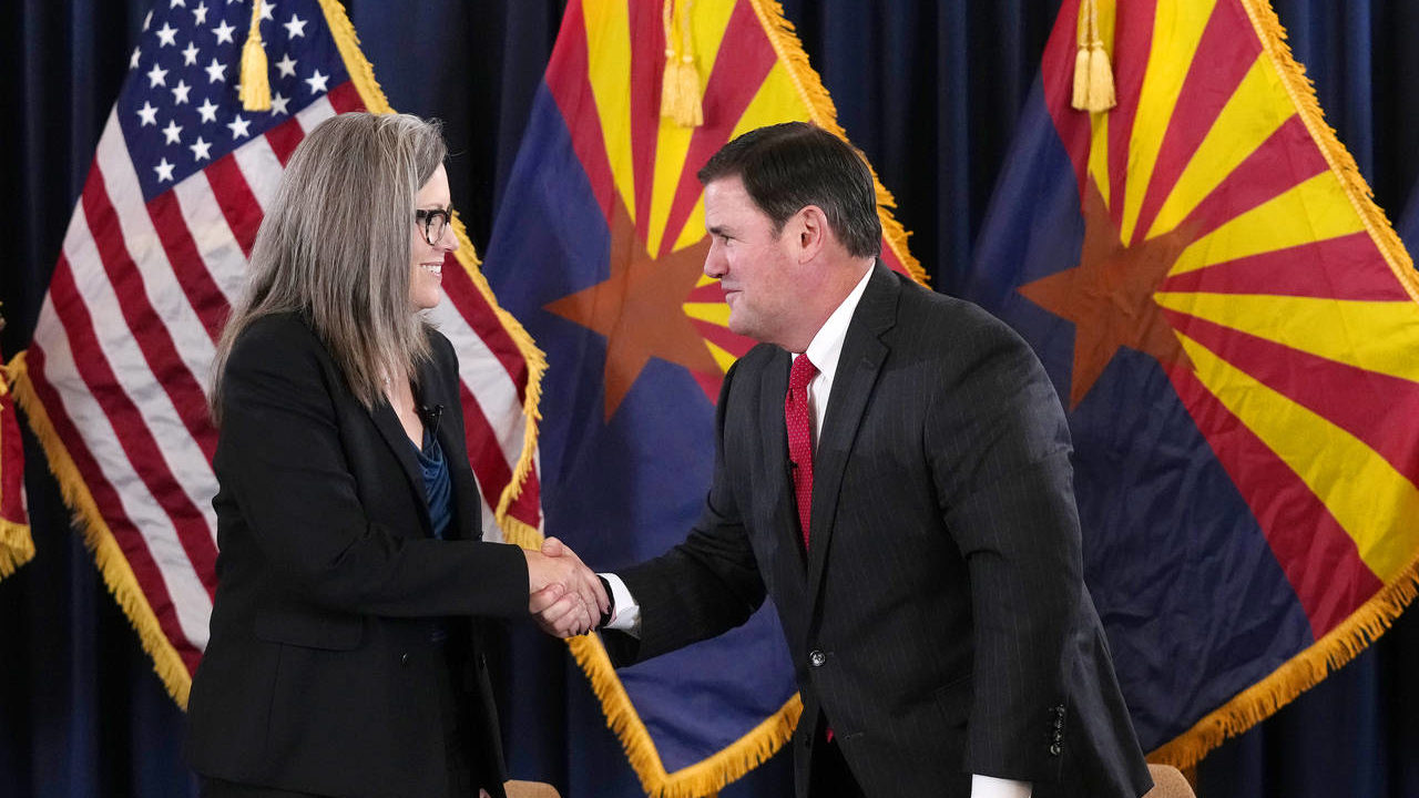 Democrat Katie Hobbs to take oath of office as Arizona governor