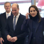 
              Britain's Prince William and Kate, Princess of Wales, arrive at Boston Logan International Airport, Wednesday, Nov. 30, 2022, in Boston. The Prince and Princess of Wales are making their first overseas trip since the death of Queen Elizabeth II in September.(John Tlumacki/The Boston Globe via AP, Pool)
            