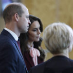 
              Britain's Prince William and Kate, Princess of Wales speak with startup companies that work at Greentown Labs as they tour the location for a view of green technologies developed in Somerville, Mass. Thursday, Dec. 1 2022. The Prince and Princess of Wales will attend the Earthshot Prize Awards Ceremony in Boston on Friday, according to the Royal Household.  (CJ Gunter Pool Photo via AP)
            