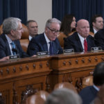
              House Ways and Means Committee Chairman Richard Neal, D-Mass., center, and Rep. Kevin Brady, R-Texas, the ranking member, center right, and other committee members, meet to act on former President Donald Trump's tax returns, at the Capitol in Washington, Tuesday, Dec. 20, 2022. (AP Photo/J. Scott Applewhite)
            