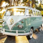 A 1961 Volkswagen 23-window microbus owned by actor Will Ferrell sold for $192,500 at the 2023 Barrett-Jackson collector auction in Scottsdale (Barrett-Jackson Photo)