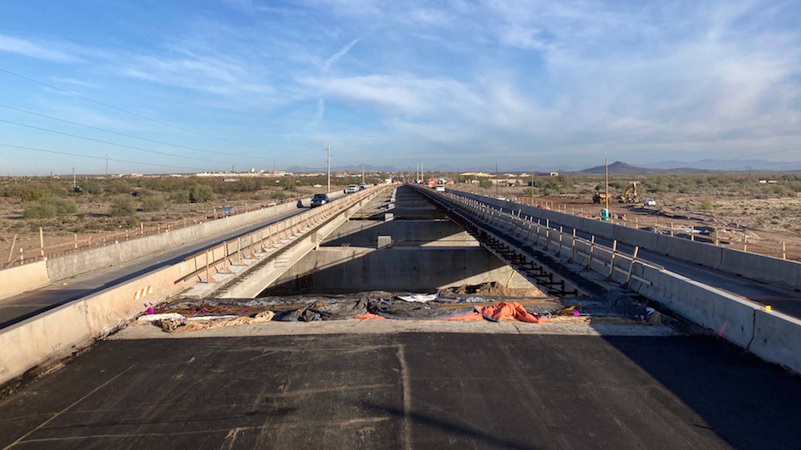 As new bridge comes together over Gila River, traffic delays expected