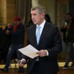 
              File - Former Czech Republic's Prime Minister and presidential candidate Andrej Babis arrives for a press conference in Pruhonice, Czech Republic, Monday, Jan. 9, 2023. Populist billionaire Andrej Babis is leading a field of eight candidates hoping to replace Milos Zeman as the first round of the presidential election is set for Jan. 13-14th, 2023. Retired army Gen. Petr Pavel, former chairman of NATO's military committee and former university rector Danuse Nerudova are the main challengers for Babis. (AP Photo/Petr David Josek, File)
            