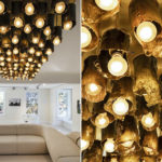 
              This combination of photos released by NEA Studio shows a chandelier made from dried algae from designer Nina Edwards Ankers. Ankers is one of many designers in decor and fashion who are thinking beyond traditional materials. They're finding ways to meld beautiful design with sustainable sourcing and production methods.  (Caylon Hackwith/NEA Studio via AP)
            