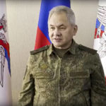 
              In this image taken from video and released by Russian Defense Ministry Press Service on Tuesday, Jan. 17, 2023, Russian Defense Minister Sergei Shoigu speaks as he inspects Russian troops at an undisclosed location in Ukraine. Russian Defense Minister Sergei Shoigu has inspected the headquarters of the Vostok group of forces active in the zone of Russia's special military operation, the Defense Ministry said in a statement. (Russian Defense Ministry Press Service photo via AP)
            