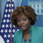 
              White House press secretary Karine Jean-Pierre speaks during the daily briefing at the White House in Washington, Friday, Jan. 27, 2023. (AP Photo/Susan Walsh)
            