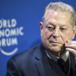 
              Al Gore, former vice-President of the United States and Chairman and Co-Founder of Generation Investment Management, reacts during the 53rd annual meeting of the World Economic Forum, WEF, in Davos, Switzerland, Tuesday, January 17, 2023. The meeting brings together entrepreneurs, scientists, corporate and political leaders in Davos under the topic "Cooperation in a Fragmented World" from 16 to 20 January. (Laurent Gillieron/Keystone via AP)
            