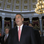 
              FILE - House Speaker John Boehner of Ohio walks to the floor to vote on a plan to raise the debt ceiling on Capitol Hill in Washington, Aug. 1, 2011. Lessons learned from the debt ceiling standoff more than a decade ago are rippling through Washington. Back in 2011 the debate around raising the debt ceiling was eerily familiar. Newly elected House Republicans were eager to confront the Democratic president and force spending cuts. (AP Photo/Susan Walsh, File)
            