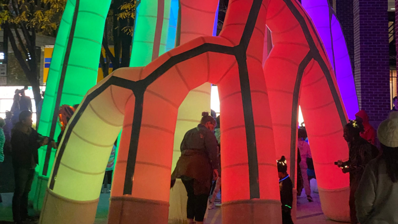 Illuminated, inflatable public art display to light up Peoria for week-plus