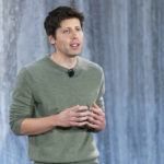 
              OpenAI CEO Sam Altman speaks to members of the media during the Introduction of the integration of the Microsoft Bing search engine and Edge browser with OpenAI on Tuesday, Feb. 7, 2023, in Redmond.  Microsoft is fusing ChatGPT-like technology into its search engine Bing, transforming an internet service that now trails far behind Google into a new way of communicating with artificial intelligence. (AP Photo/Stephen Brashear)
            