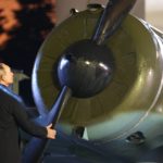 
              Russian President Vladimir Putin looks at a Polikarpov I-16,  a Soviet single-engine single-seat fighter aircraft, at an open air interactive museum commemorating the 81st anniversary of the World War II-era parade and the Battle for Moscow, at Red Square in Moscow, Russia, Tuesday, Nov. 8, 2022. (Sergei Bobylev, Sputnik, Kremlin Pool Photo via AP, File)
            