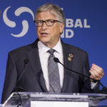 
              FILE - Bill Gates speaks during the Global Fund's Seventh Replenishment Conference, Wednesday, Sept. 21, 2022, in New York. As the ranks of America’s super wealthy grow, the roster of major philanthropists is expanding to include not-so-typical megadonors — among them, a professional clarinetist, a Ph.D. in meat science, and a lawyer who regularly argues before the U.S. Supreme Court. (AP Photo/Evan Vucci, File)
            