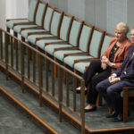 
              New Zealand's ambassador to Australia, Dame Annette King, left, and New Zealand's Prime Minister Chris Hipkins listen to Question Time in the House of Representatives at Parliament House in Canberra, Australia, Tuesday, Feb. 7, 2023. (AP Photo/Hilary Wardhaugh)
            