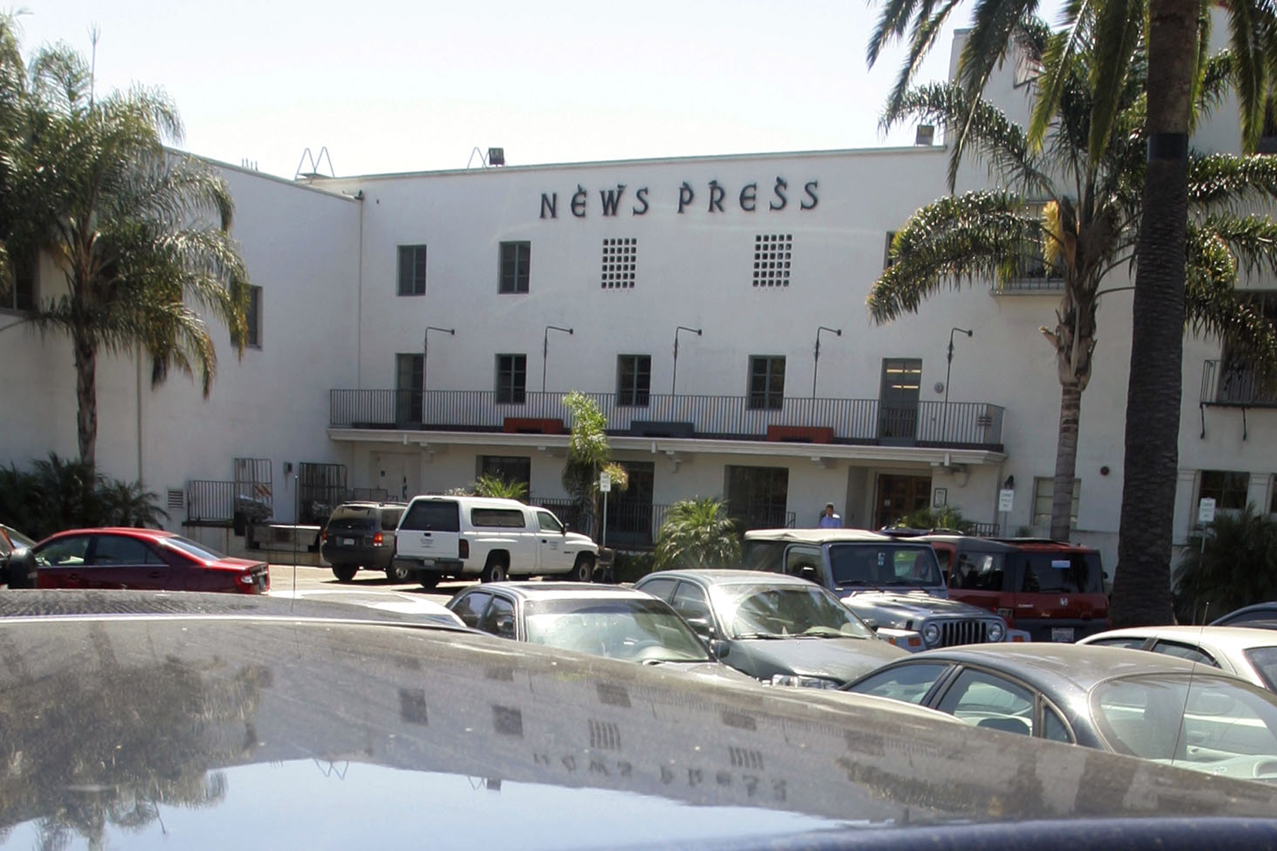 REMOVES REFERENCE TO BILLIONAIRE FILE - The Santa Barbara News-Press building is seen on Sept. 5, 2...