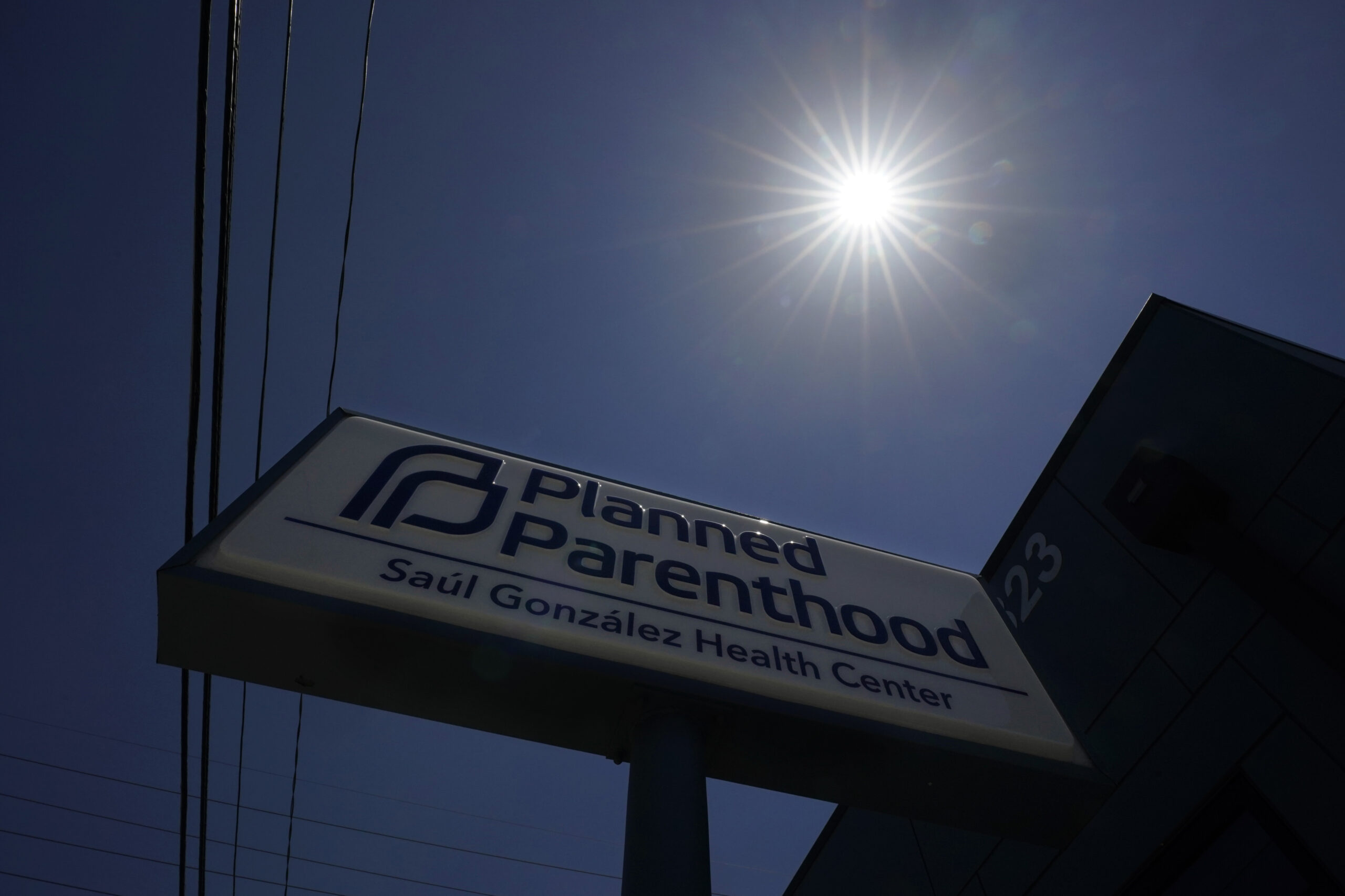 A Planned Parenthood sign is seen at a facility in Austin, Texas, Monday, Aug. 14, 2023. A federal ...
