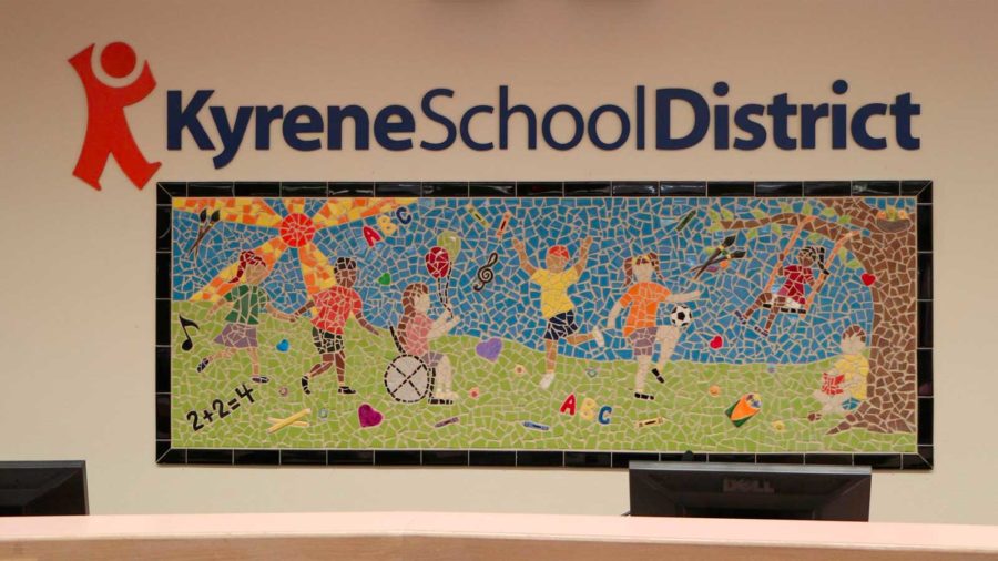 Kyrene School District sign...