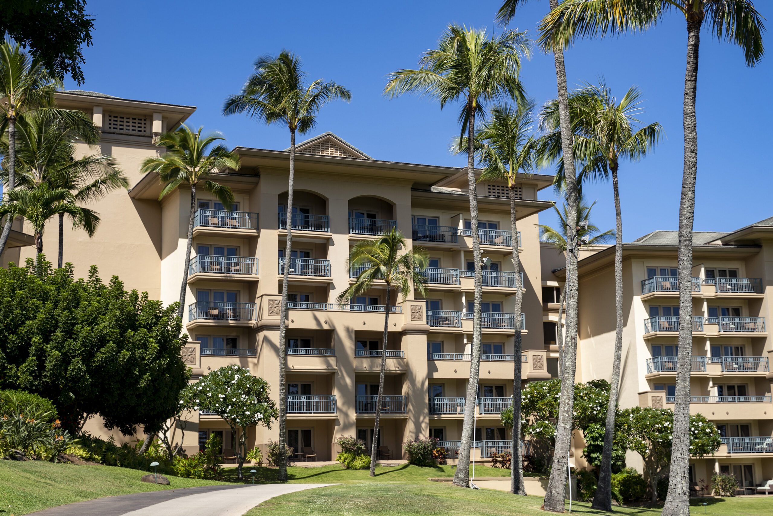 The Ritz-Carlton, Kapalua, is viewed Tuesday, Oct. 3, 2023, in Lahaina, Hawaii. The resort will re-...
