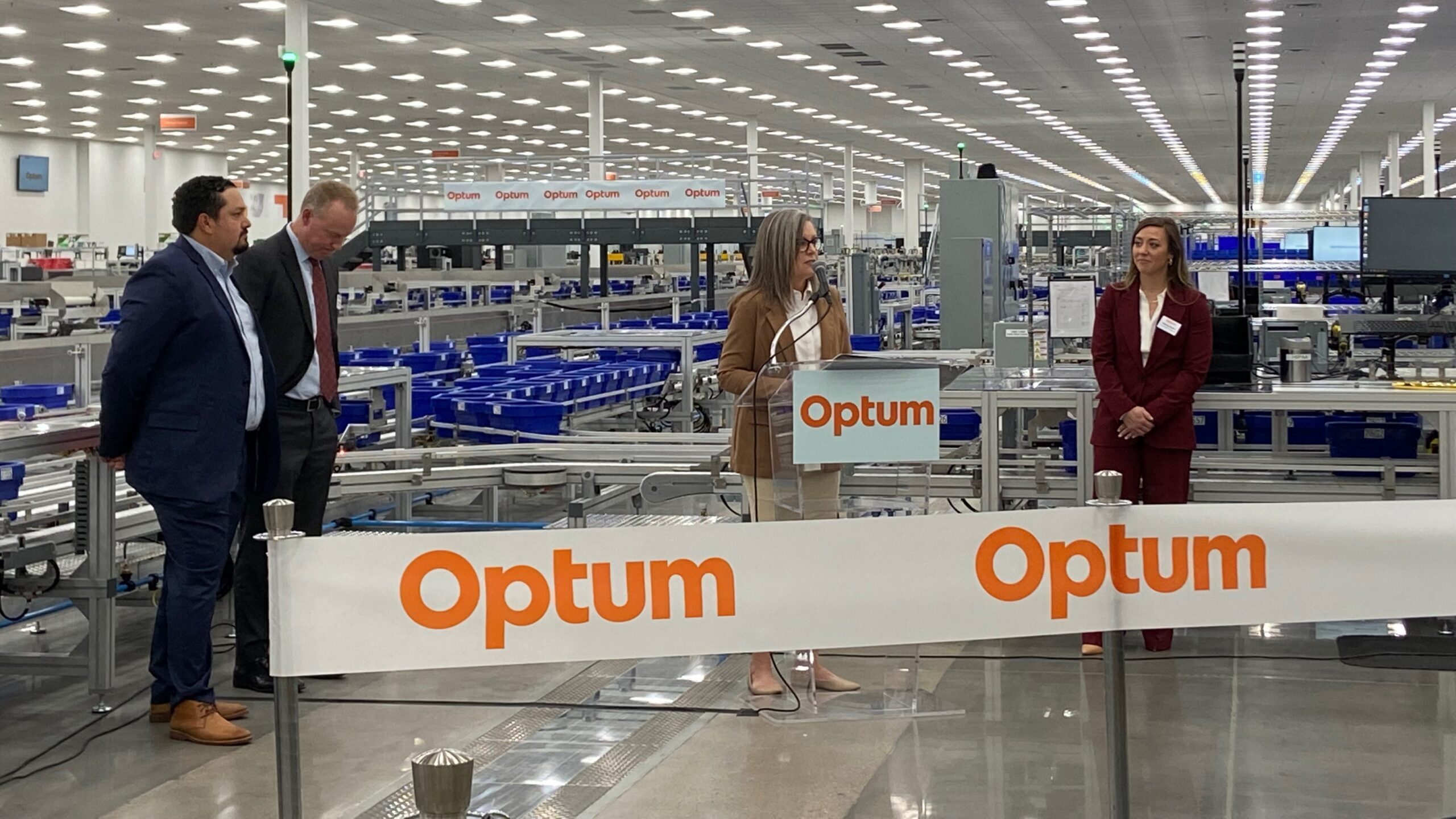 Optum Rx opened it's new facility in Mesa bringing jobs to the city. (Luke Forstner/KTAR News)...