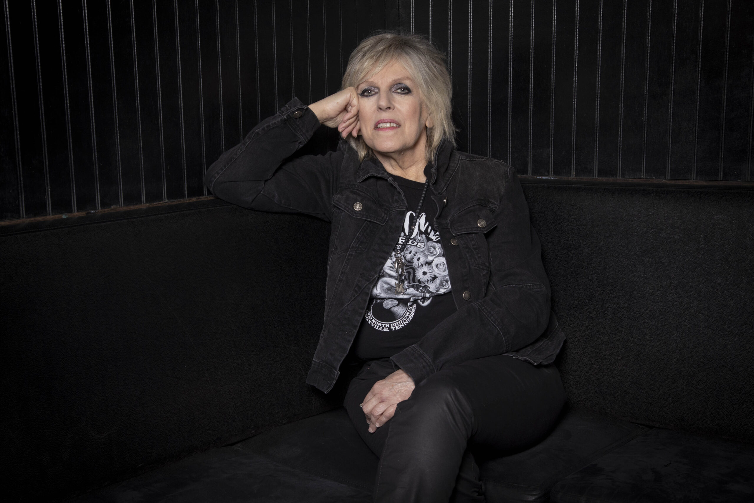 FILE - Lucinda Williams poses for a portrait, Friday, March 24, 2023, in New York. (Photo by Andy K...