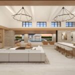 A rendering of an interior of the Nova estate in Paradise Valley, Arizona