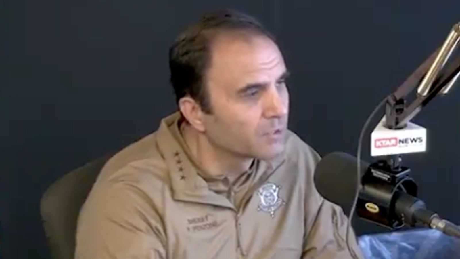 Sheriff Paul Penzone is interviewed about his pending departure from the Maricopa County Sheriff's ...
