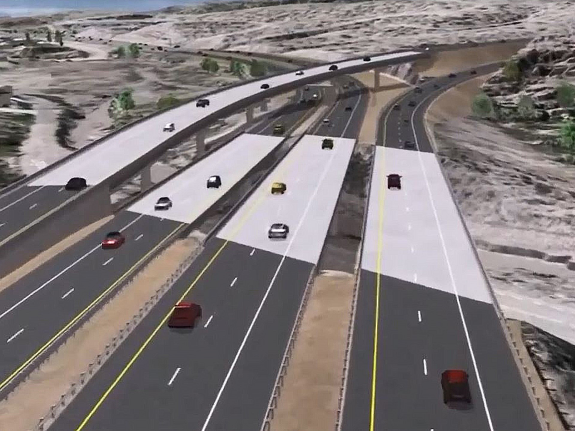 Busy part of route between Phoenix Vegas to get new interchange