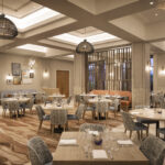 The dining view at Faro & Brag. (The Westin Kierland Resort & Spa)